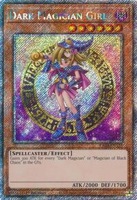 Dark Magician Girl (Quarter Century Secret Rare) (B
