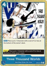 Three Thousand Worlds (Textured Foil)