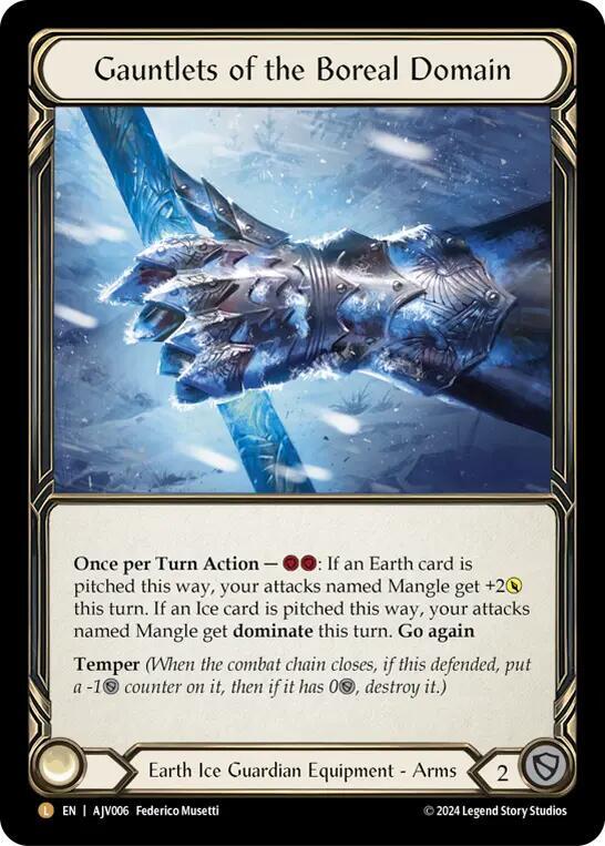 Gauntlets of the Boreal Domain - Armory Deck: Jarl Vetreidi