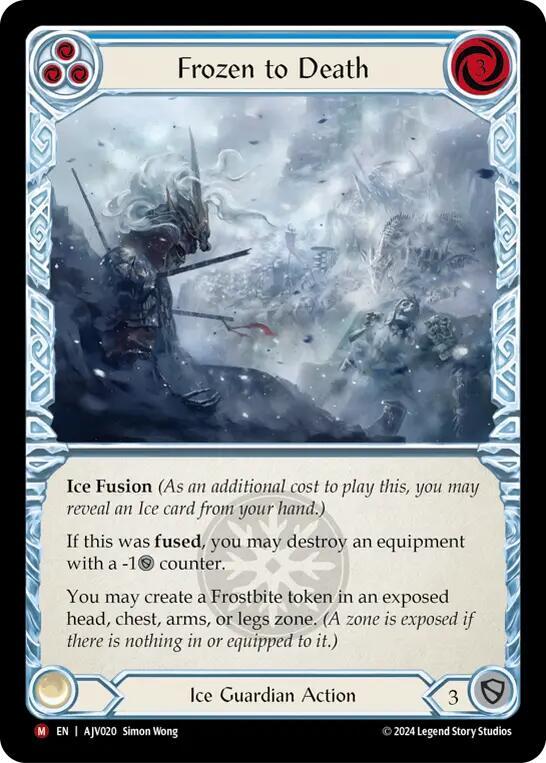 Frozen to Death - Armory Deck: Jarl Vetreidi - Flesh and