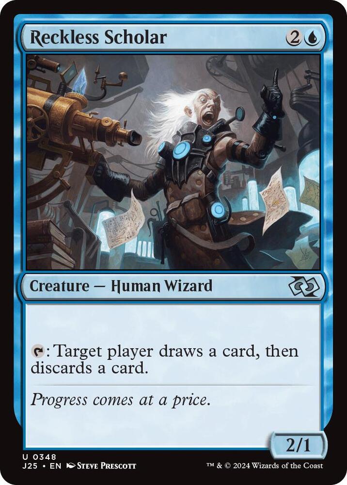 Reckless Scholar 348 card
