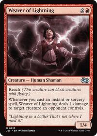 Weaver of Lightning - Foundations Jumpstart - Magic: The Gathering card
