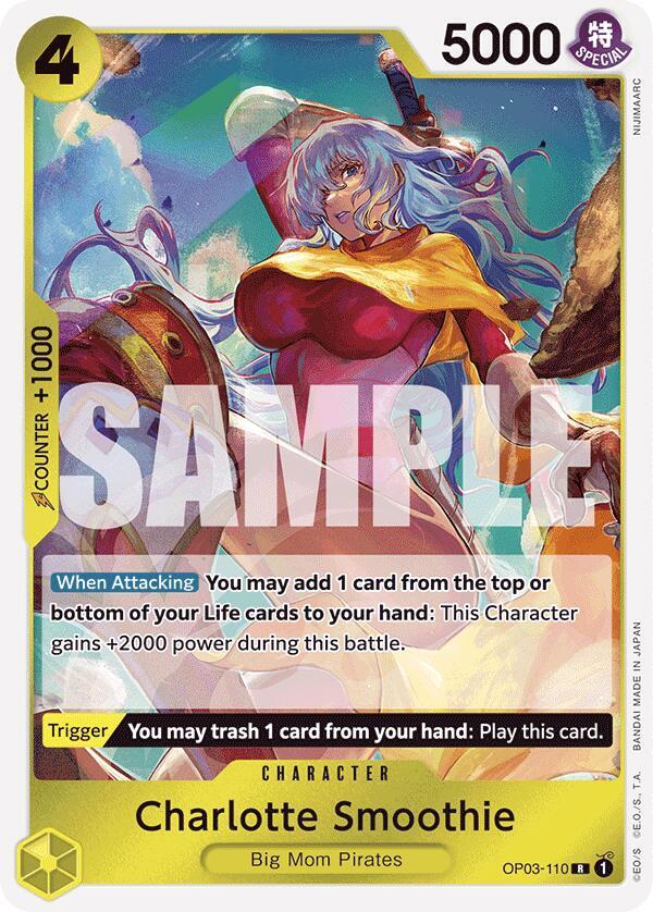 Charlotte Smoothie Reprint onepiece card
