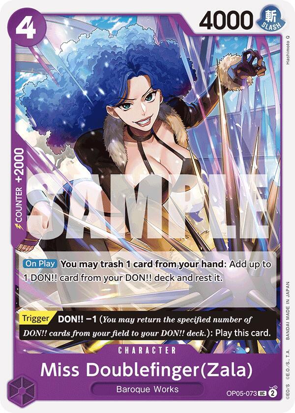 One Piece TCG Uso-Hachi ST18-001 X4 – Purple Common, Starter Deck Monkey D. Luffy, Near Mint