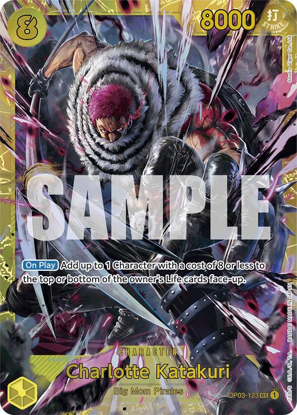 Charlotte Katakuri Reprint onepiece card