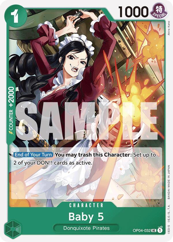 Baby 5 OP04 032 Reprint onepiece card