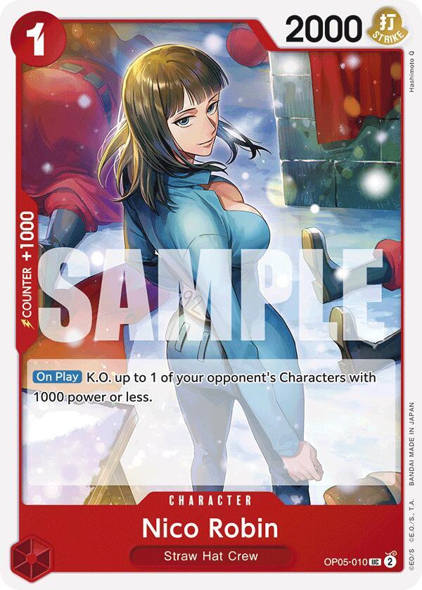 Nico Robin Reprint onepiece card