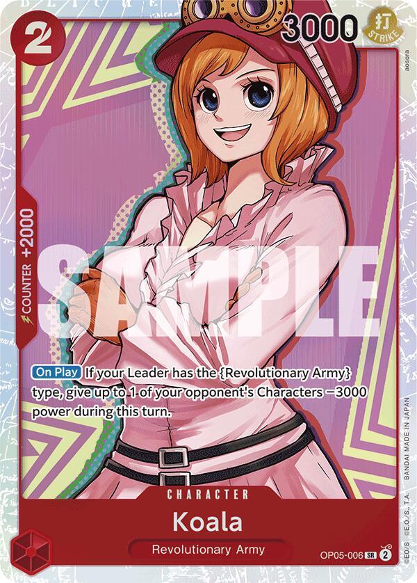 Koala Reprint onepiece card