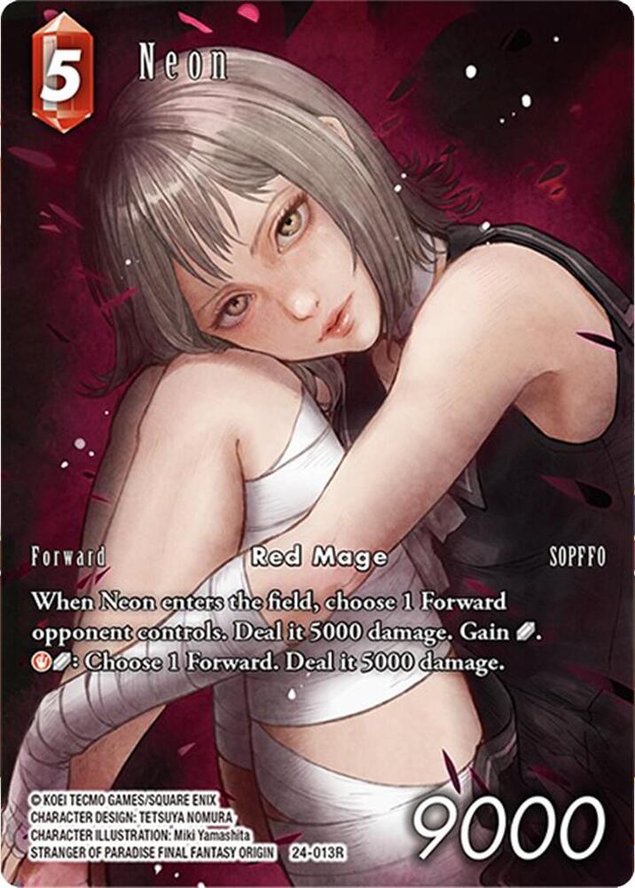 Neon (Hidden Legends) — Final Fantasy TCG card