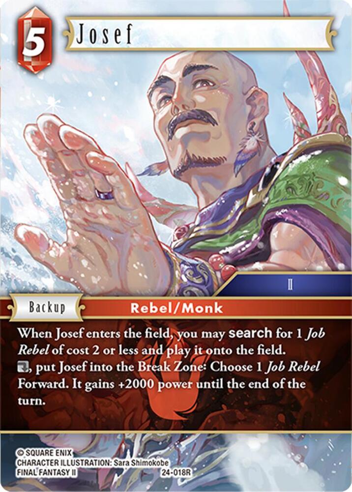 Josef - Hidden Legends - Final Fantasy TCG - TCGplayer.com