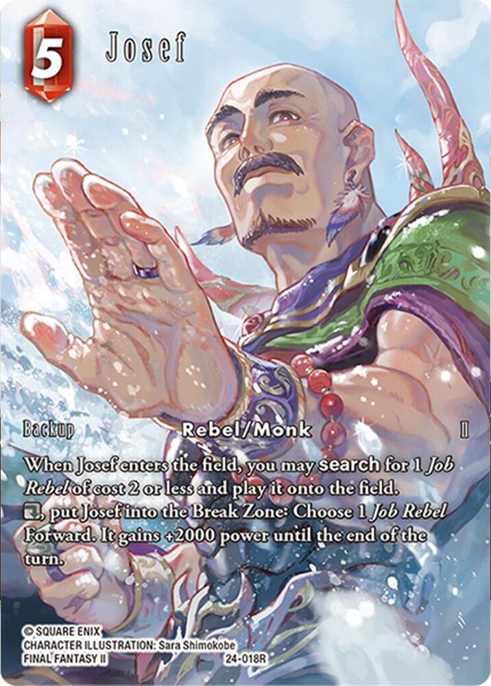 Josef (Full Art) - Hidden Legends - Final Fantasy TCG - TCGplayer.com