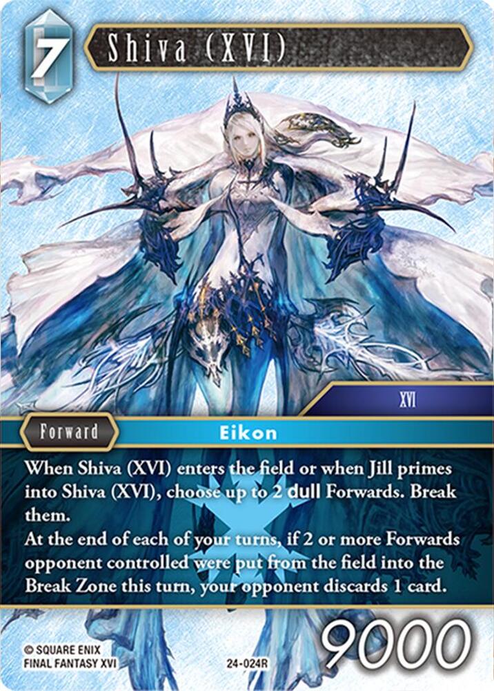 FFTCG FF16 Foil プレミアム　ジル　トルガル　シヴァ FFTCG FF16 Foil プレミアム ジル トルガル シヴァ - メルカリ