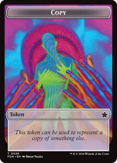 Copy Human Double Sided Token