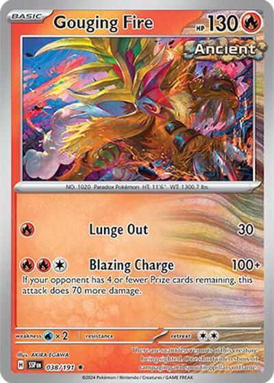 Gouging Fire 038/191 from Deck Exclusives