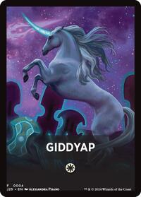 Giddyap Theme Card - Foundations Jumpstart - Magic: The Gathering card