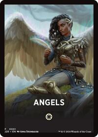 Angels Theme Card - Foundations Jumpstart - Magic: The Gathering card