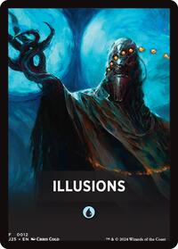 Illusions Theme Card - Foundations Jumpstart - Magic: The Gathering card