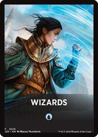Wizards Theme Card - Foundations Jumpstart - Magic: The Gathering card