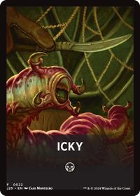 Icky Theme Card - Foundations Jumpstart - Magic: The Gathering card