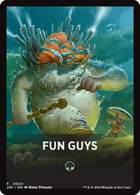 Fun Guys Theme Card - Foundations Jumpstart - Magic: The Gathering card