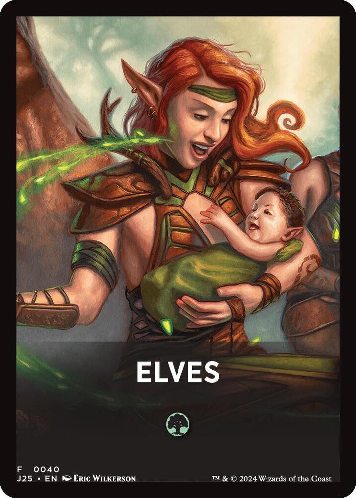 Elves Theme Card - Foundations Jumpstart - Magic: The Gathering -  TCGplayer.com