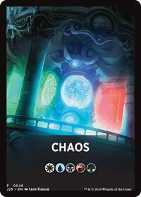 Chaos Theme Card - Foundations Jumpstart - Magic: The Gathering card