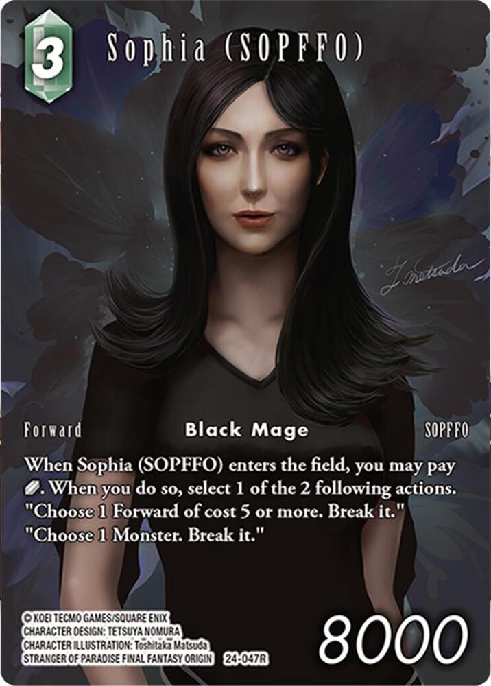 Sophia (SOPFFO) (Full Art) - Hidden Legends - Final Fantasy TCG