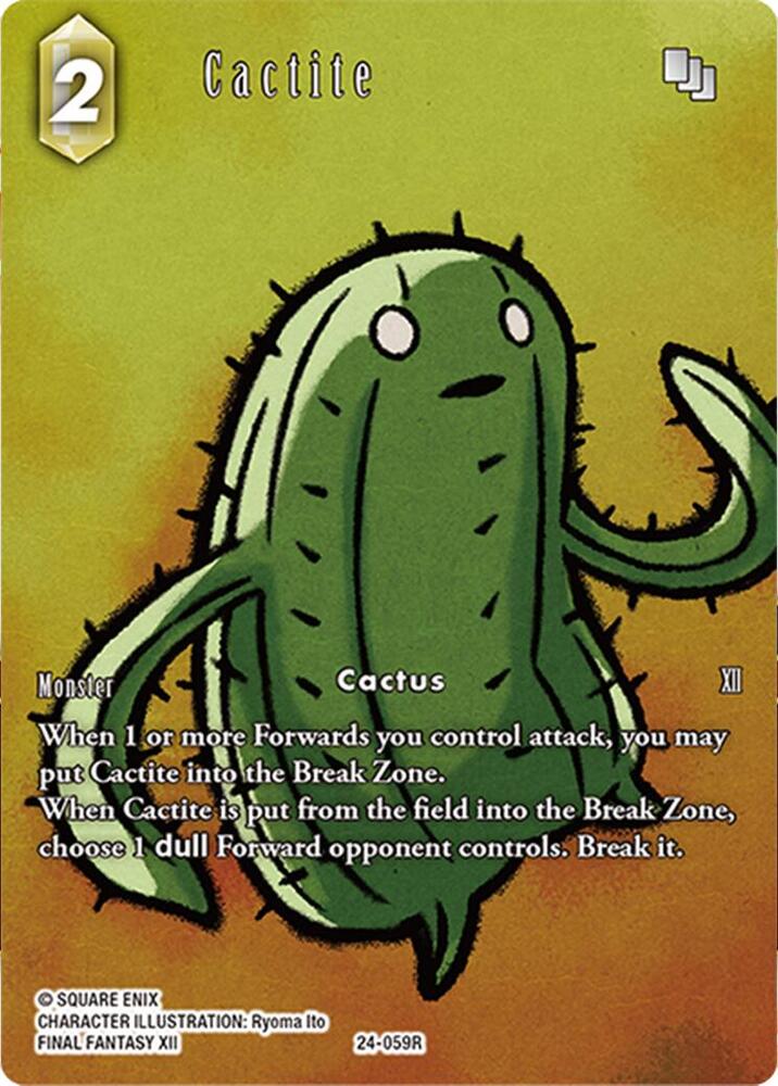 cactus mtg card final fantasy Jumbo Cactuar Final Fantasy Regular for sale online