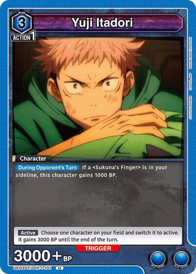 Yuji Itadori (101) UE03ST: Jujutsu Kaisen Starter Deck card price