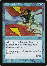 Time and Tide - Visions - Magic: The Gathering card