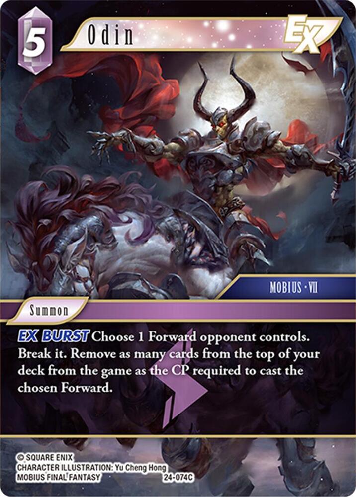 Odin - Hidden Legends - Final Fantasy TCG