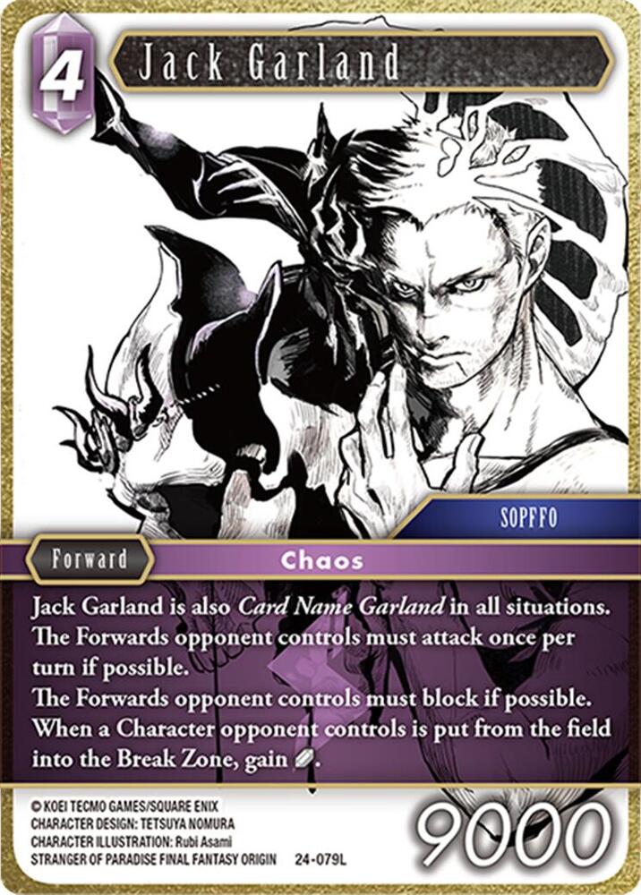 Jack Garland - Hidden Legends - Final Fantasy TCG - TCGplayer.com