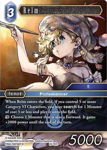 Relm - Hidden Legends - Final Fantasy TCG - TCGplayer.com
