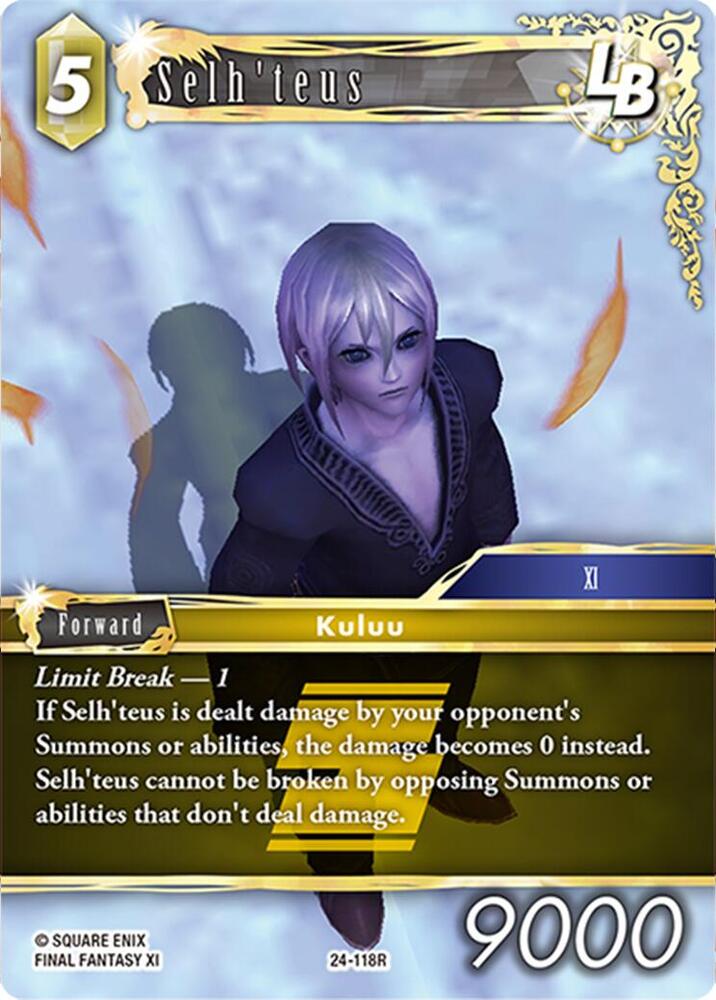 fftcg セルテウス　プレミアム Selh'teus LB - Hidden Legends - Final Fantasy TCG - TCGplayer.com