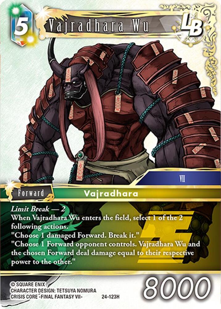 ドラゴン&クエスト ファイナルファンタジー ヒートラ PPカード Vajradhara Wu LB - Hidden Legends - Final Fantasy TCG - TCGplayer.com