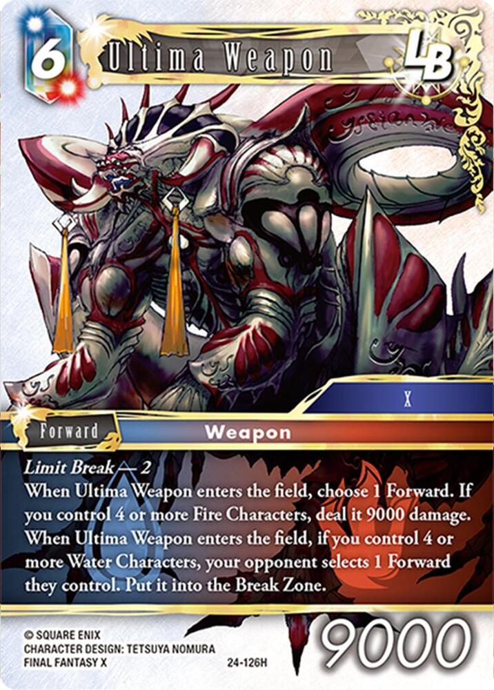 Ultima Weapon LB - Hidden Legends - Final Fantasy TCG