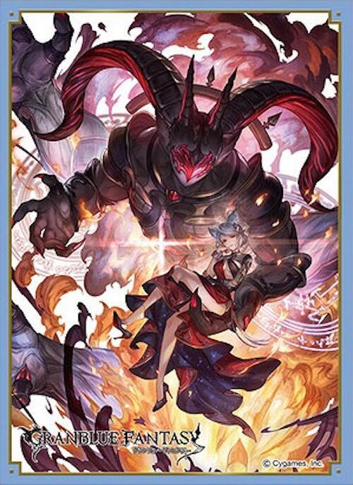 granblue fantasy card sleeves Character Sleeve Collection Matte: Granblue Fantasy - Baishura (No.MT2472)  (65 Cards Sleeves) [Movic]