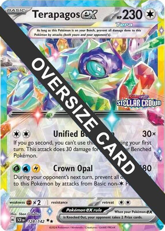 Terapagos ex 128/142 from Jumbo Cards
