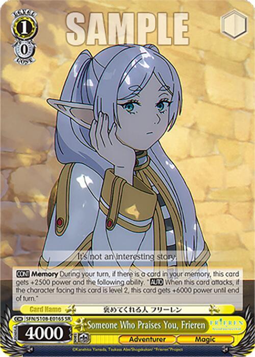 Someone Who Praises You, Frieren (SR)