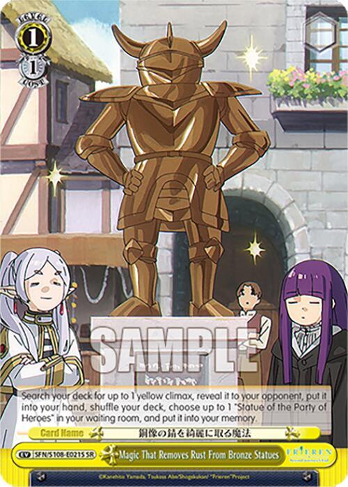 Magic That Removes Rust From Bronze Statues (SR)