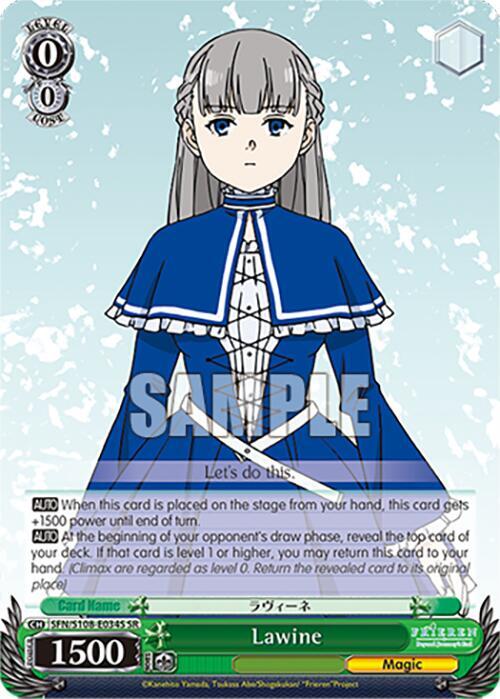 Lawine (SR) - Frieren: Beyond Journey's End - Weiss Schwarz