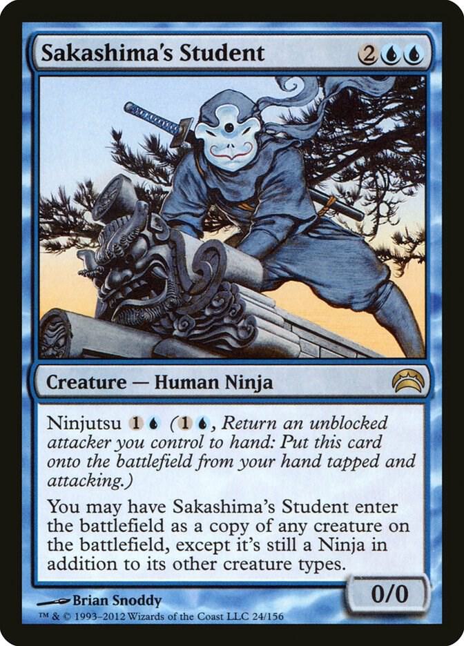 Sakashima's Student - Planechase 2012 - Magic: The Gathering