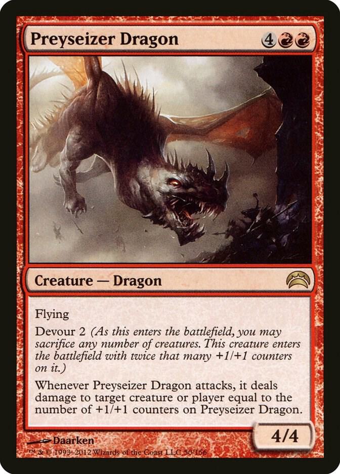 Preyseizer Dragon 50 card