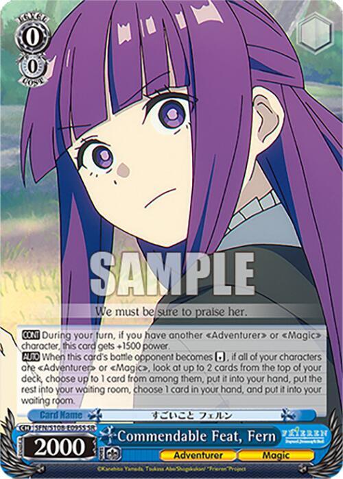 Commendable Feat, Fern (SR)