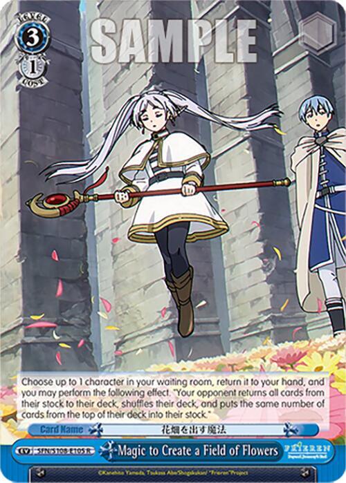 Magic to Create a Field of Flowers - Frieren: Beyond Journey's End