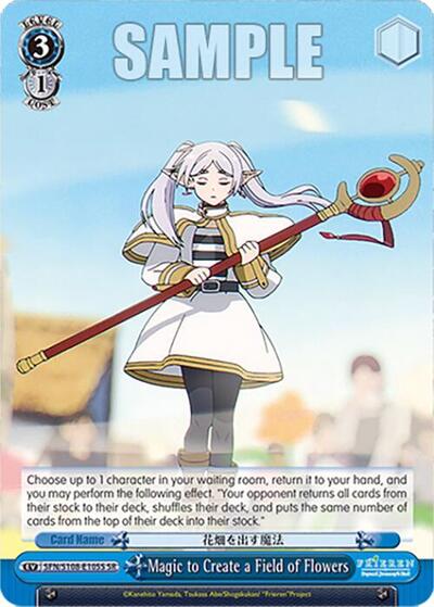 Magic to Create a Field of Flowers (SR) card