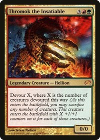 Thromok the Insatiable - Planechase 2012 - Magic: The Gathering card