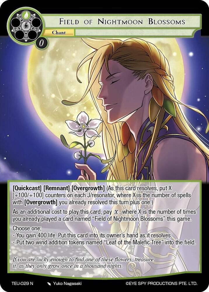 Field of Nightmoon Blossoms