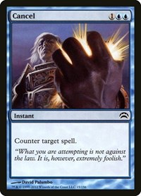 Cancel - Planechase 2012 - Magic: The Gathering card