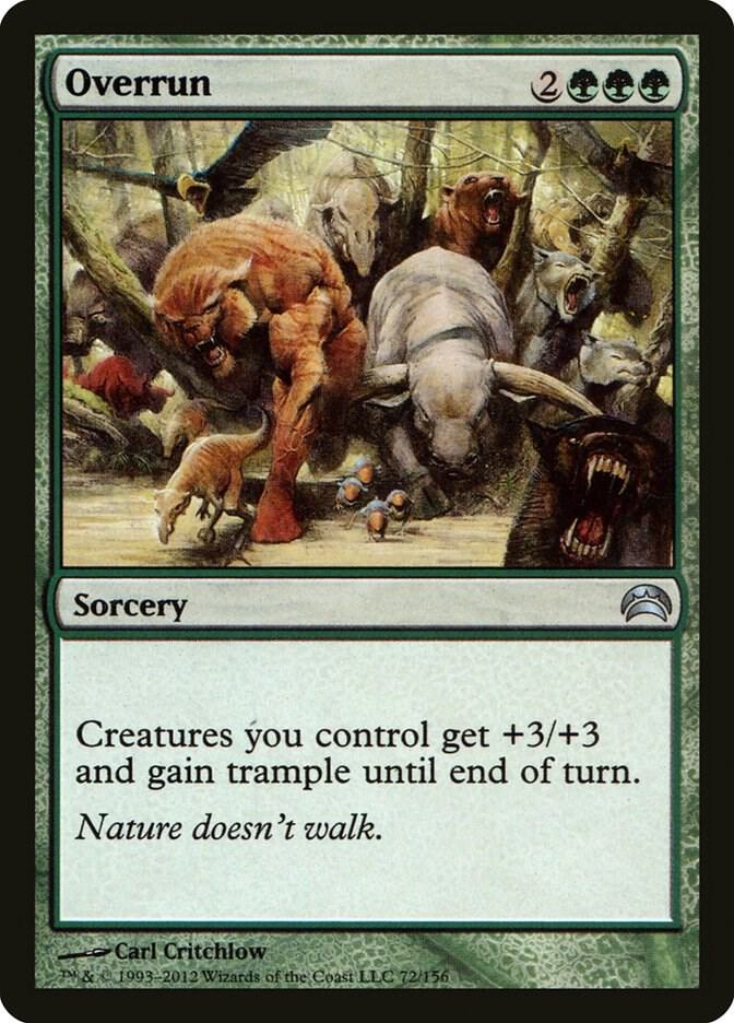 Overrun 72 card